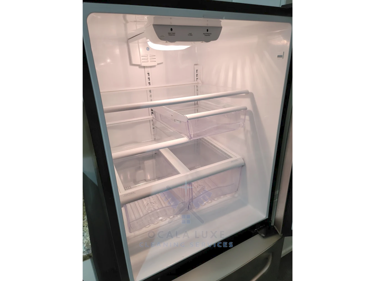 Kitchen counters after cleaning